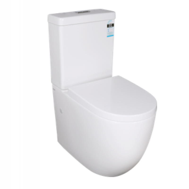 Rola Short Projection Toilet Suite Box Rim Back To Wall