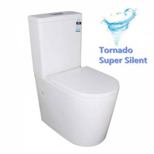 Veda Tornado Back To Wall Ceramic Toilet Suite